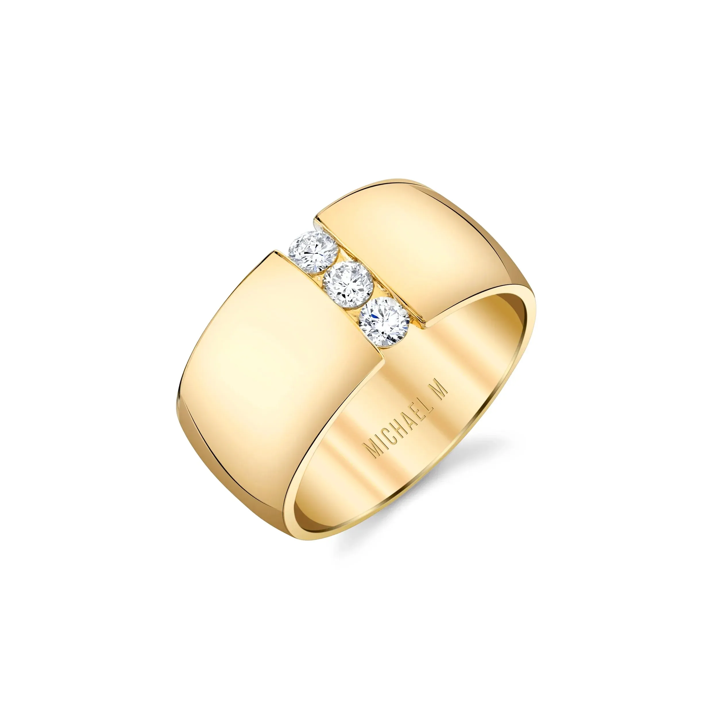 0.30ctw Diamond Orb Split Cigar Ring