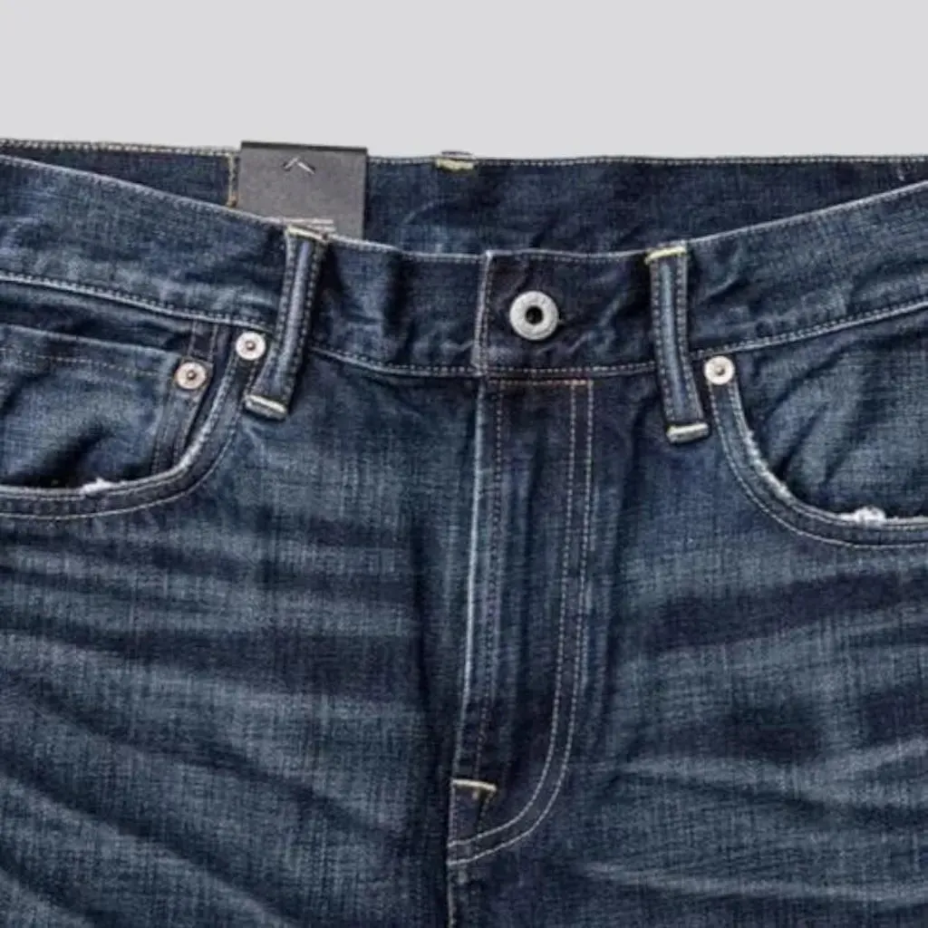 16oz men's self-edge jeans