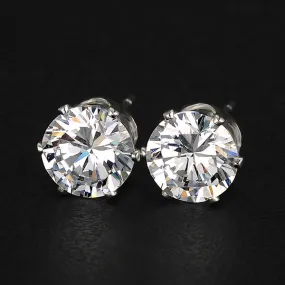 17KM Brand Design New hot Fashion Popular Luxury Crystal Zircon Stud Earrings Elegant earrings jewelry for women jewelry earring