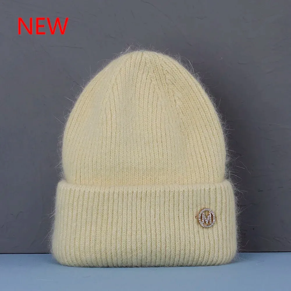 2023 new  Hot Selling Winter Hat Real Rabbit Fur Winter Hats For Women