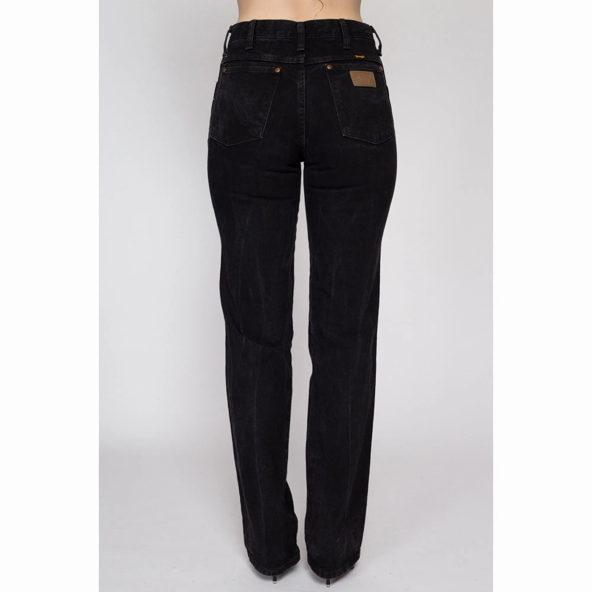 29" Waist 90s Wrangler Black Mid Rise Jeans