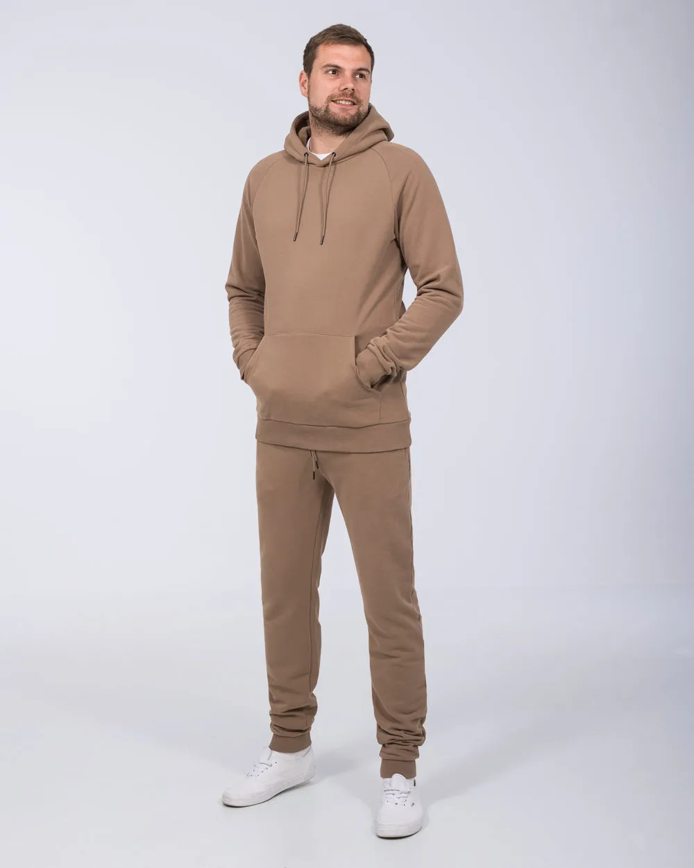 2t Riley Slim Fit Tall Joggers (taupe)