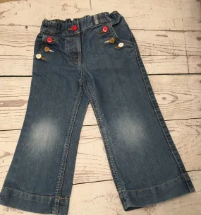 3-4 Years Wide Leg Jeans