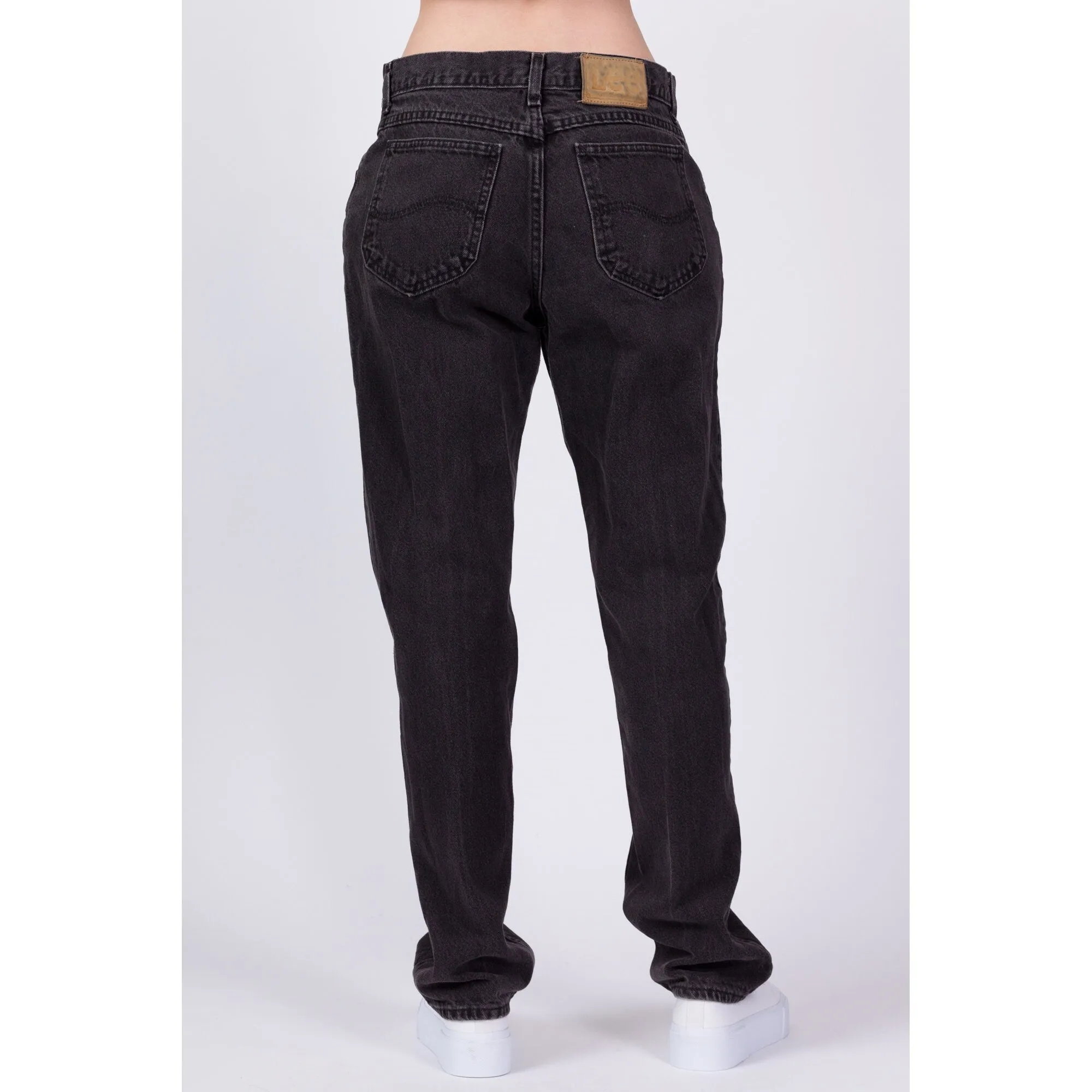 90s Lee Black Unisex Jeans - 33" Waist