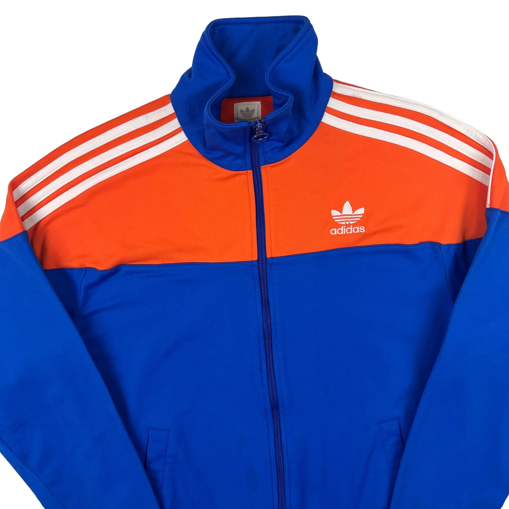 Adidas Originals New York Track Jacket 2007 Trefoil Blue Orange