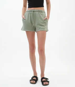 Aeropostale Solid Slouchy Shorts