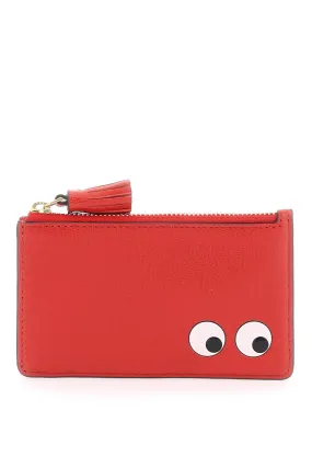 Anya hindmarch eyes zipped card holder