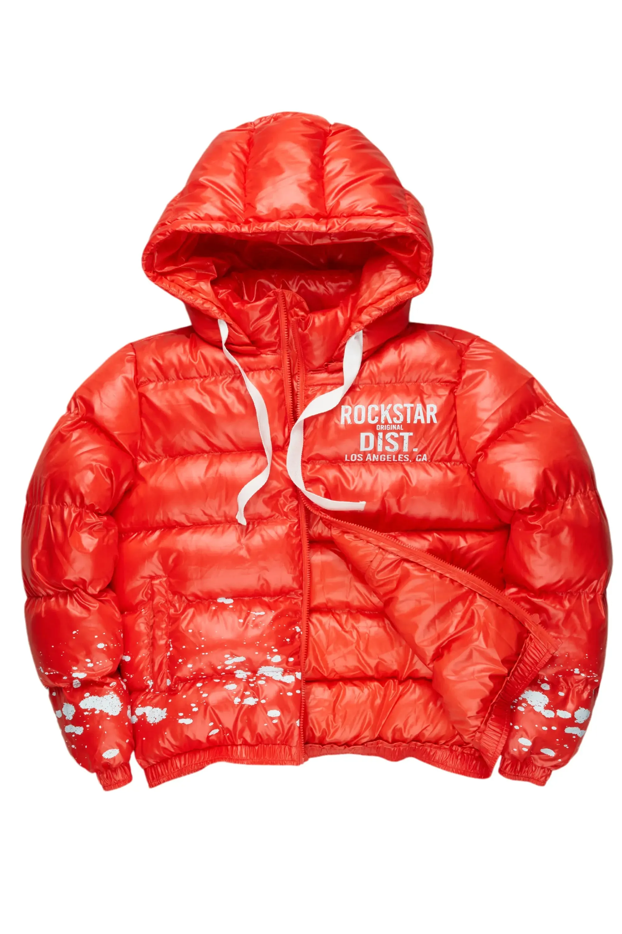 Art Dist. 2.0 Red Puffer Jacket