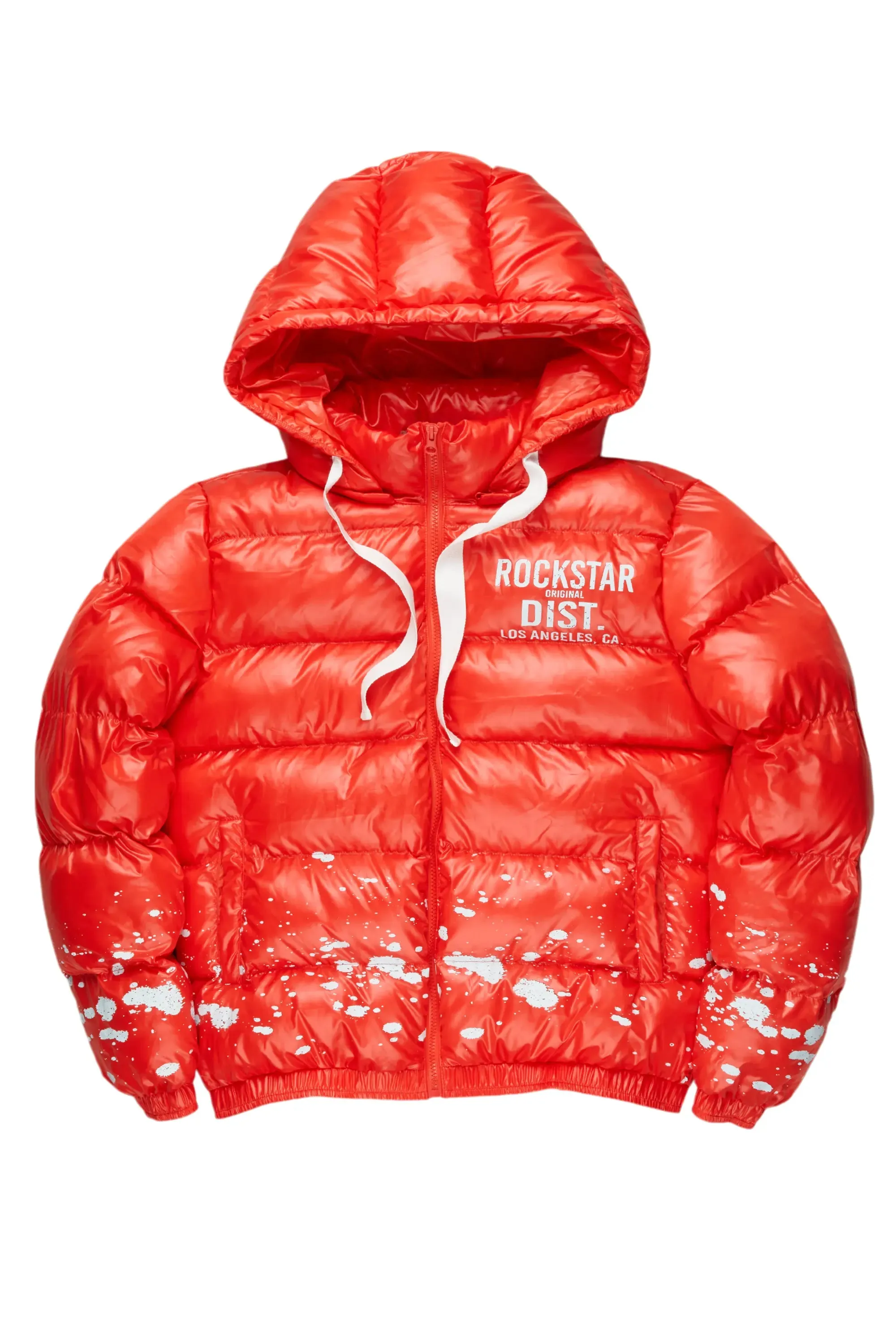 Art Dist. 2.0 Red Puffer Jacket