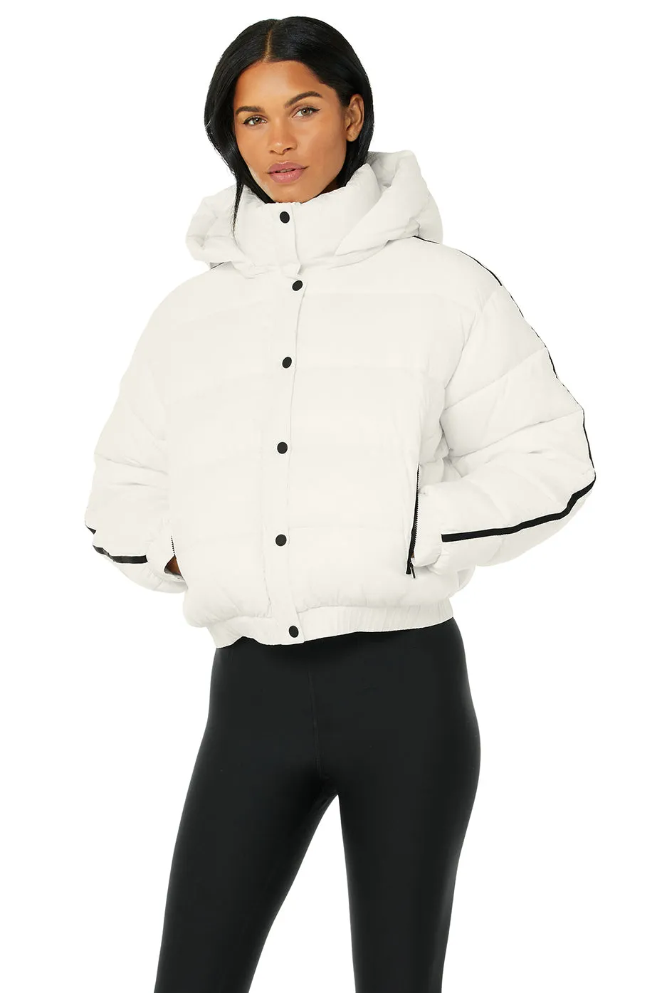 Aspen Love Puffer Jacket - Ivory