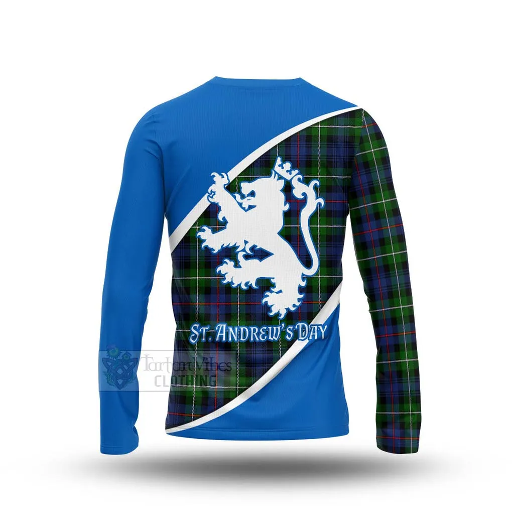 Baillie (Bailey) Family Crest Tartan Long Sleeve T-Shirt Celebrate Saint Andrew's Day in Style