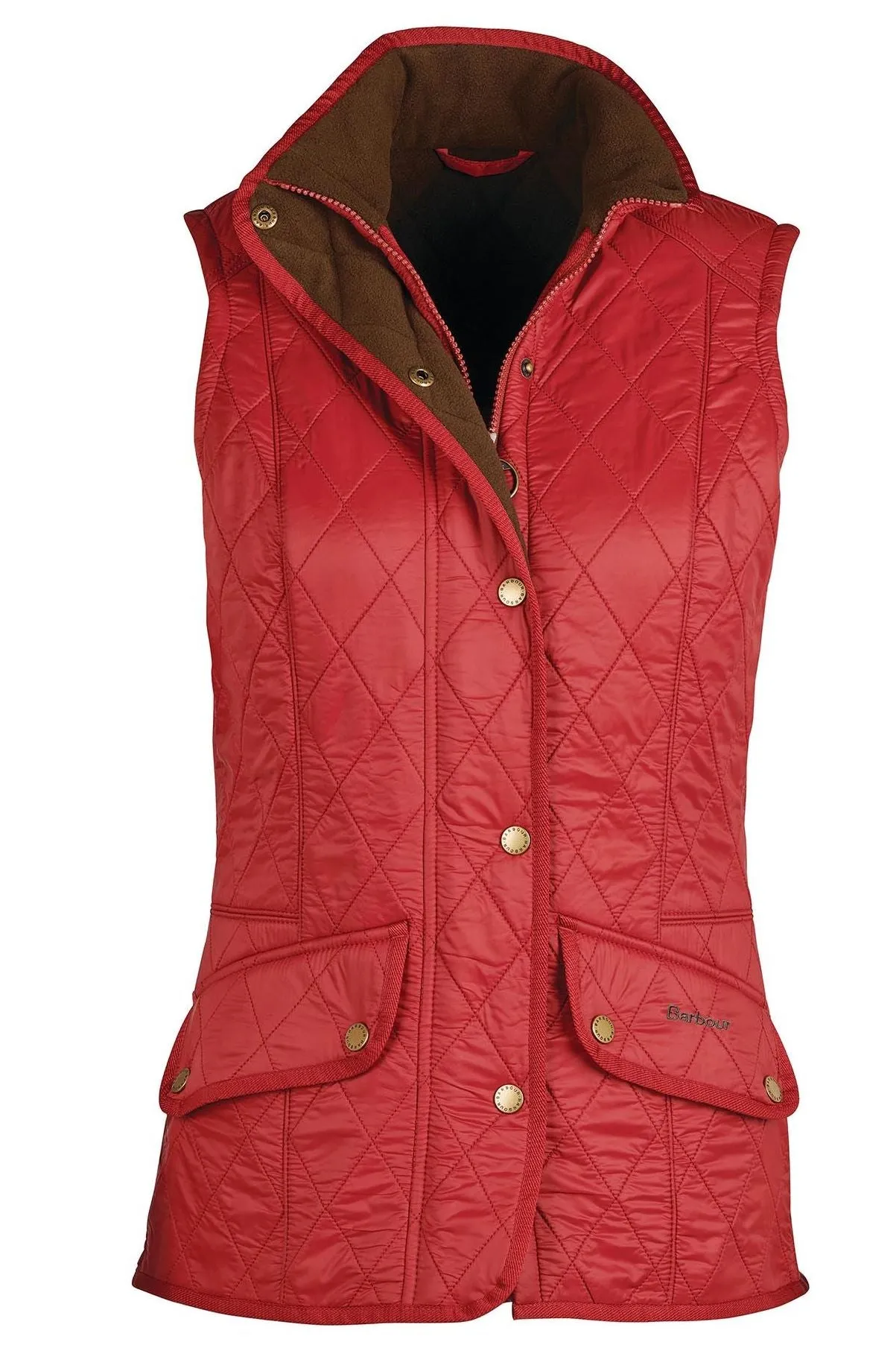 Barbour gilet ladies Cavalry in warm dark red LGI0016RE31