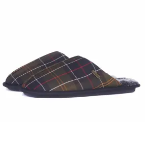 Barbour Men's Young Slippers in Classic Tartan