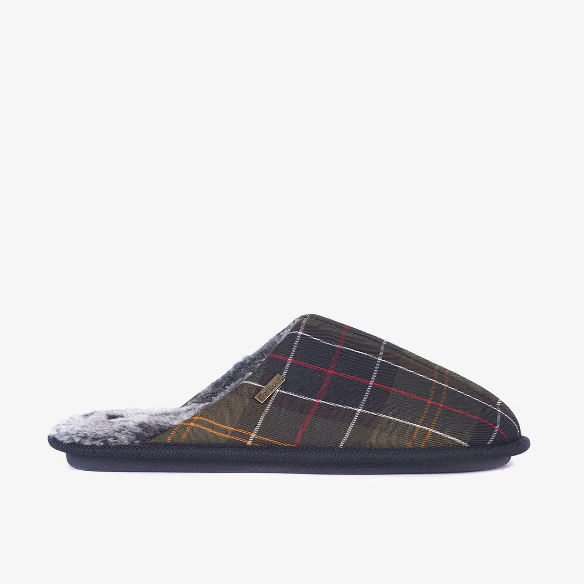 Barbour Men's Young Slippers in Classic Tartan