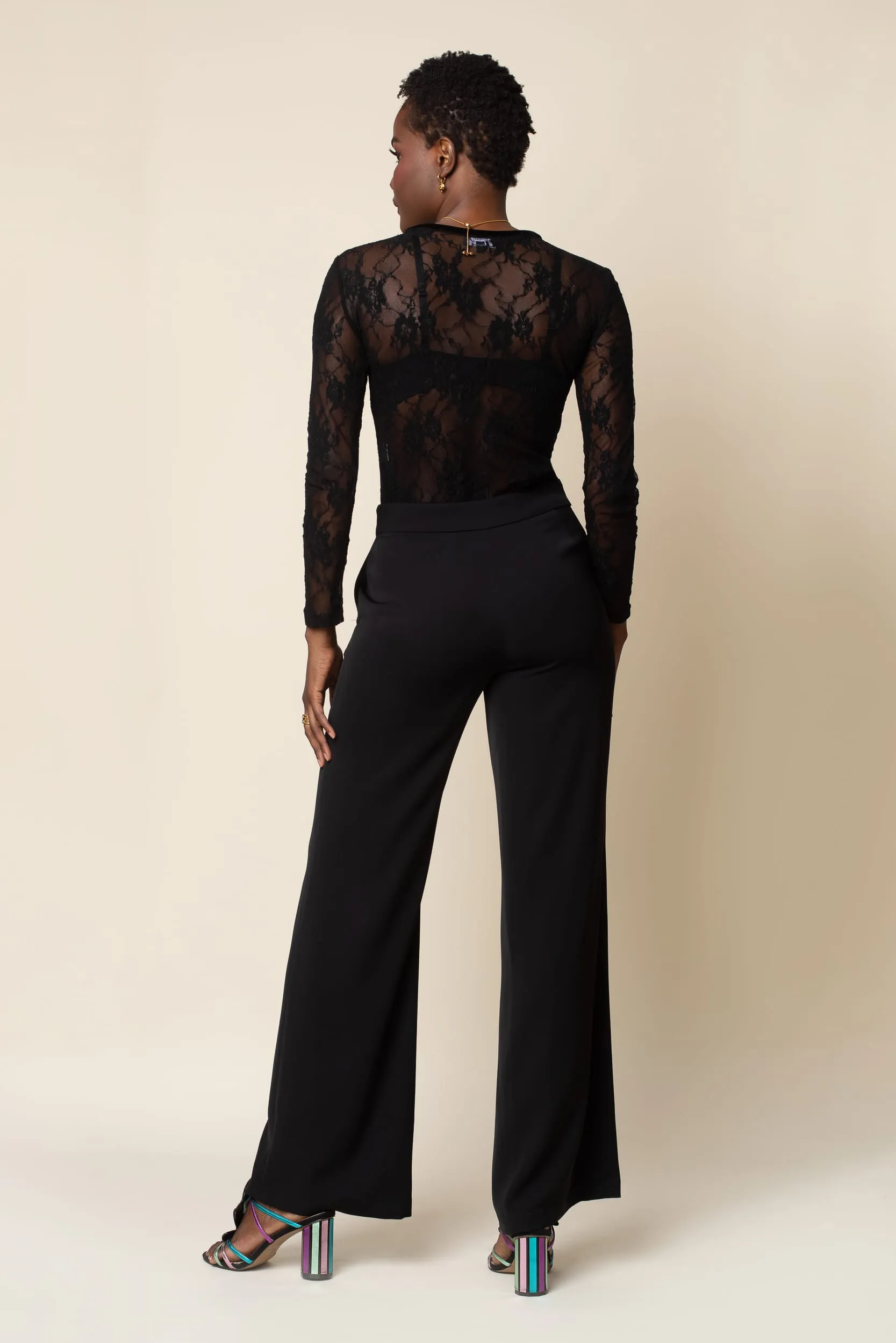 Black Wide Leg Pant