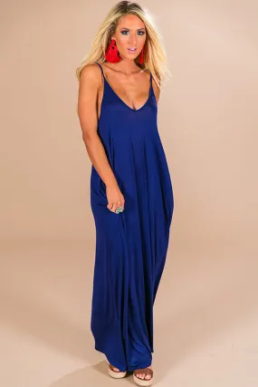 Boardwalk T-Shirt Maxi in Navy