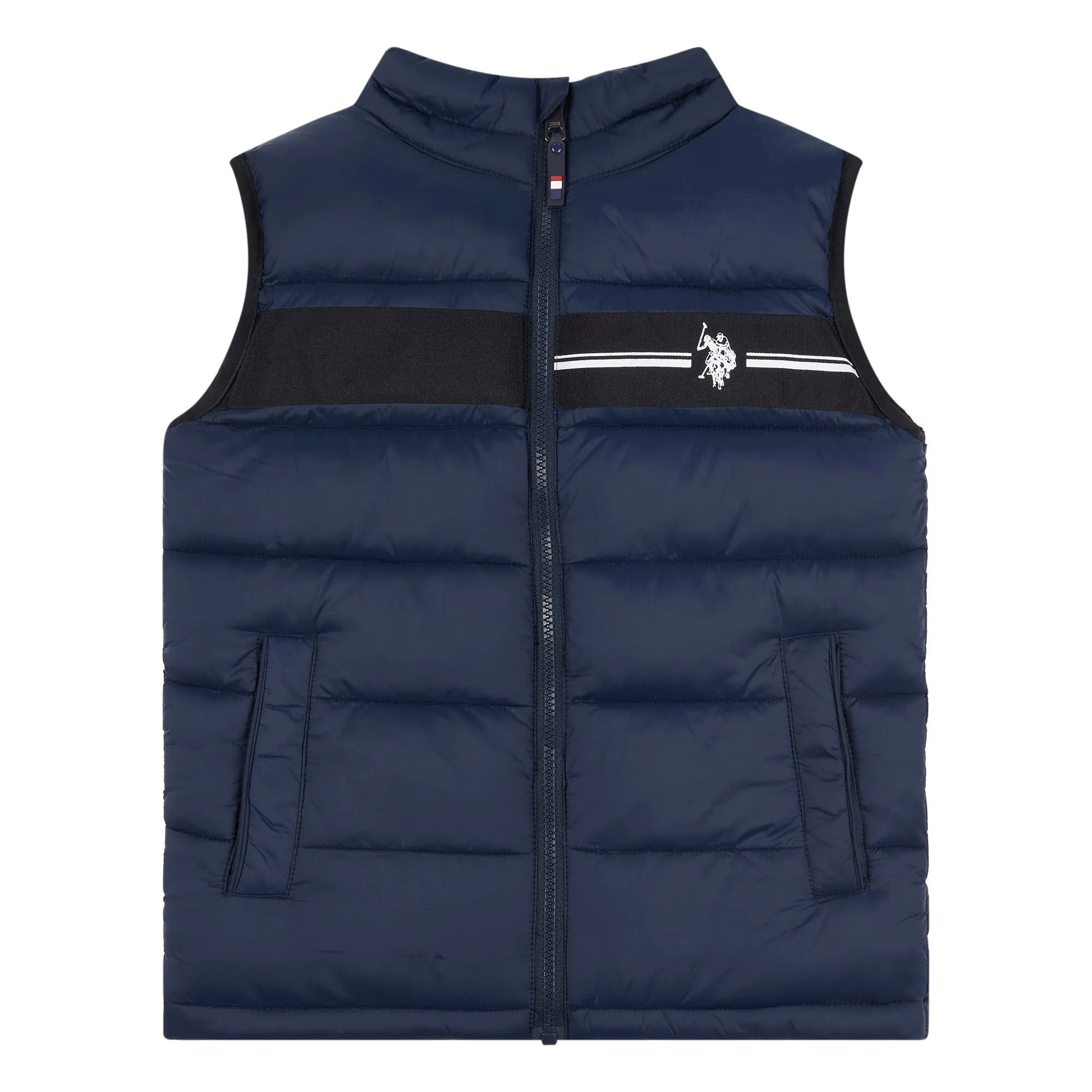 Boys 3D Tape Gilet in Dark Sapphire Navy