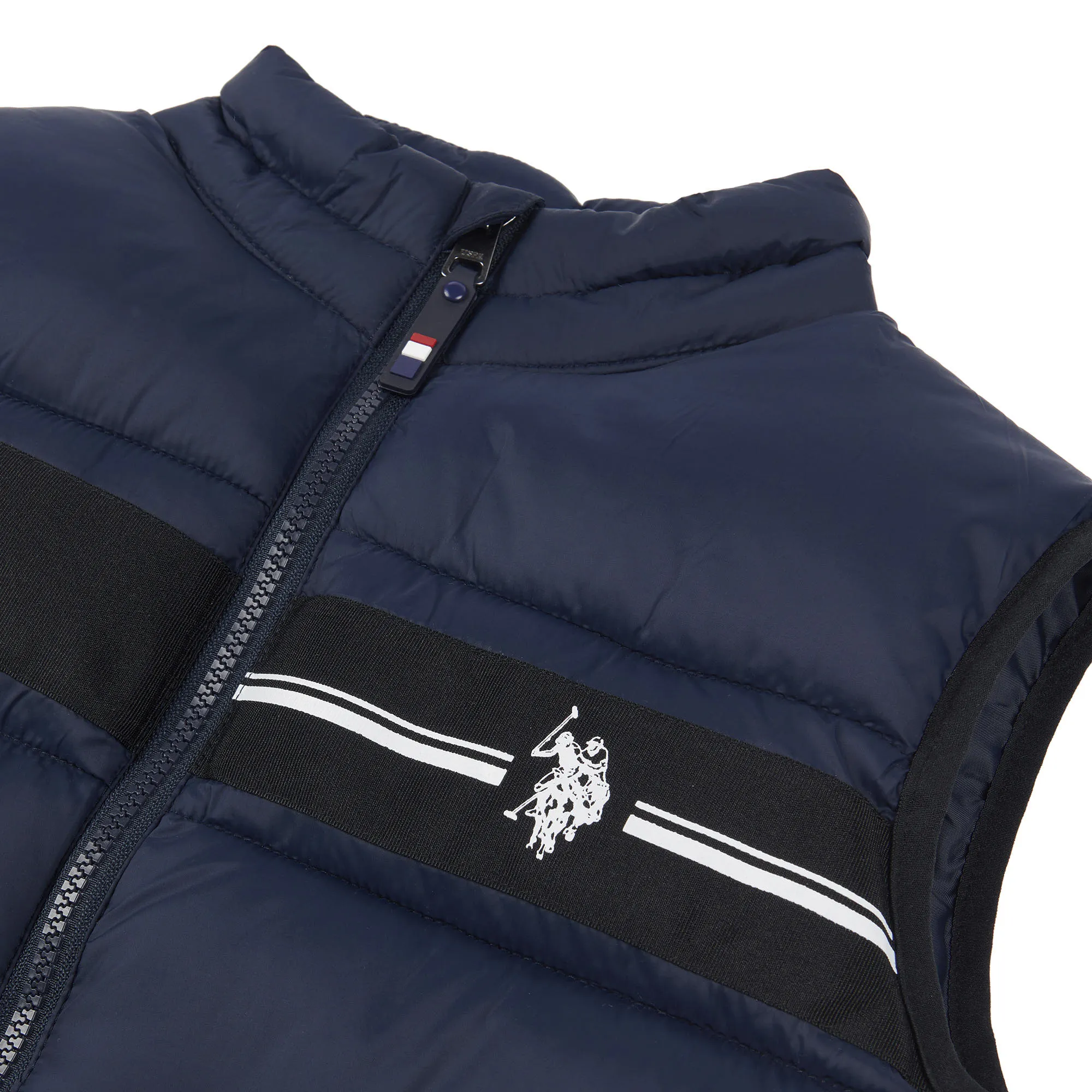 Boys 3D Tape Gilet in Dark Sapphire Navy