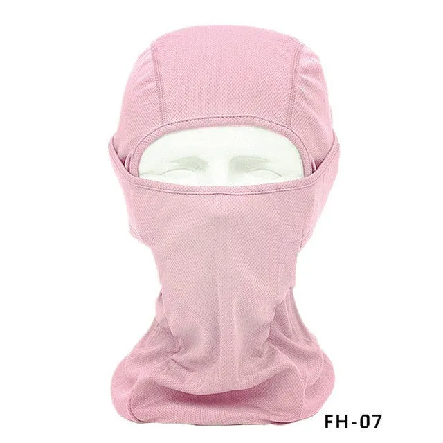 Breathable Balaclava Full Face Masked Hoods Hats - 9 Colours