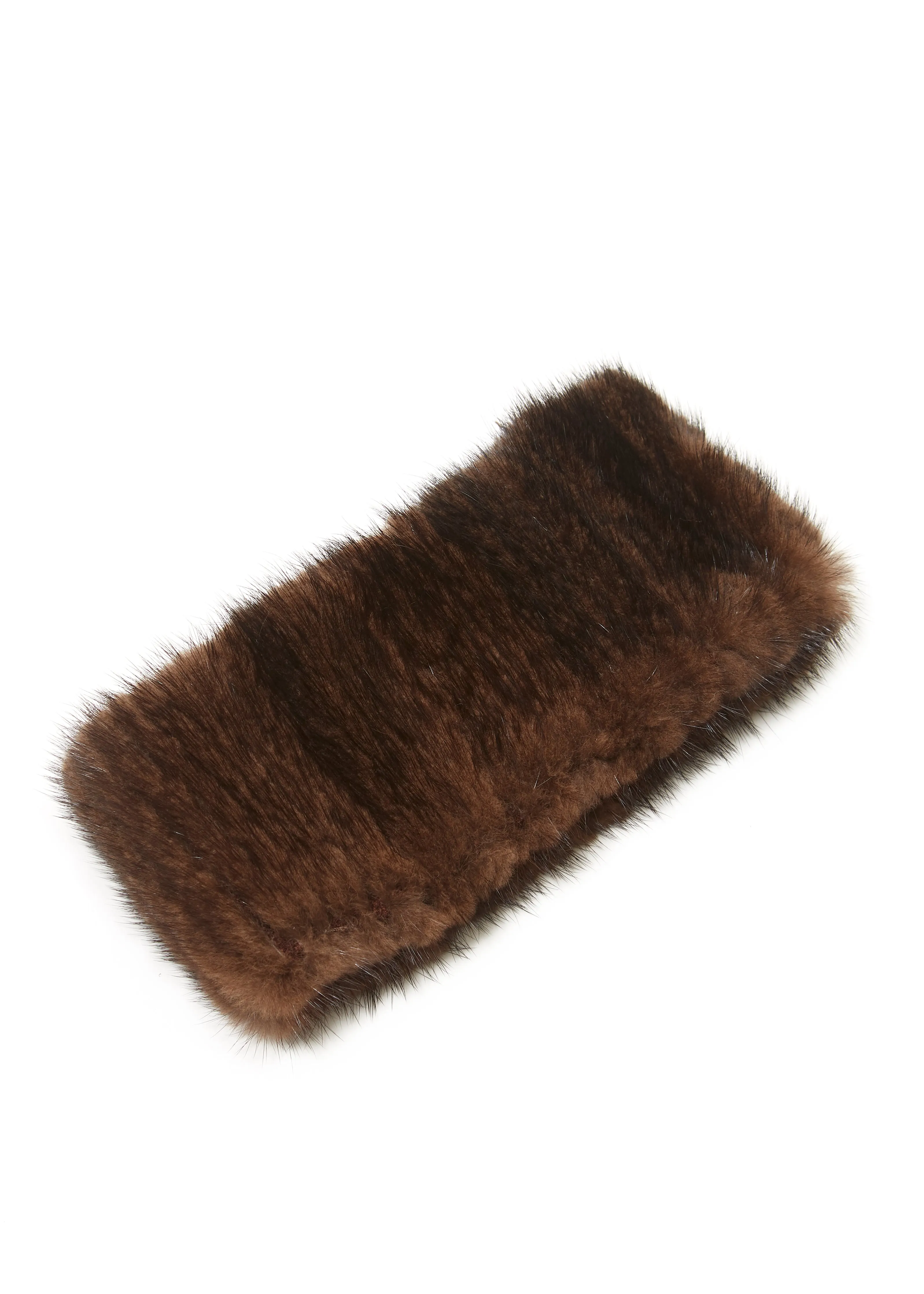 Brown Mink Headband