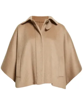 Camel Cashmere Beaver Cape