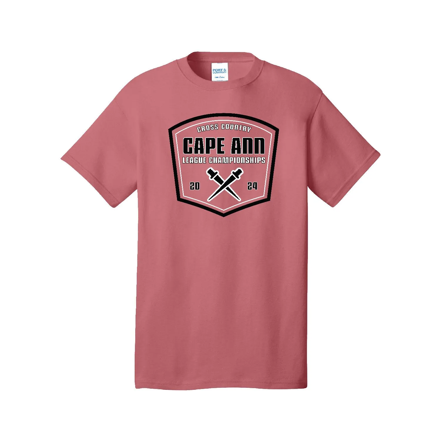 Cape Ann XC Championships - Core Cotton Tee®  (PC54)