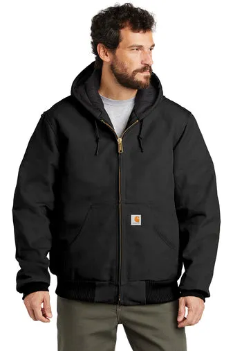 Carhartt ® CTSJ140 Quilted-Flannel-Lined Duck Active Jac