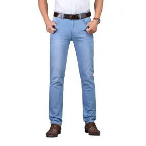 Casual Slim Fit High Stretch Jeans For Men