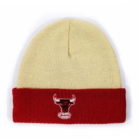 Chicago Bulls 1991 Champs Retro Cuffed Knit Hat