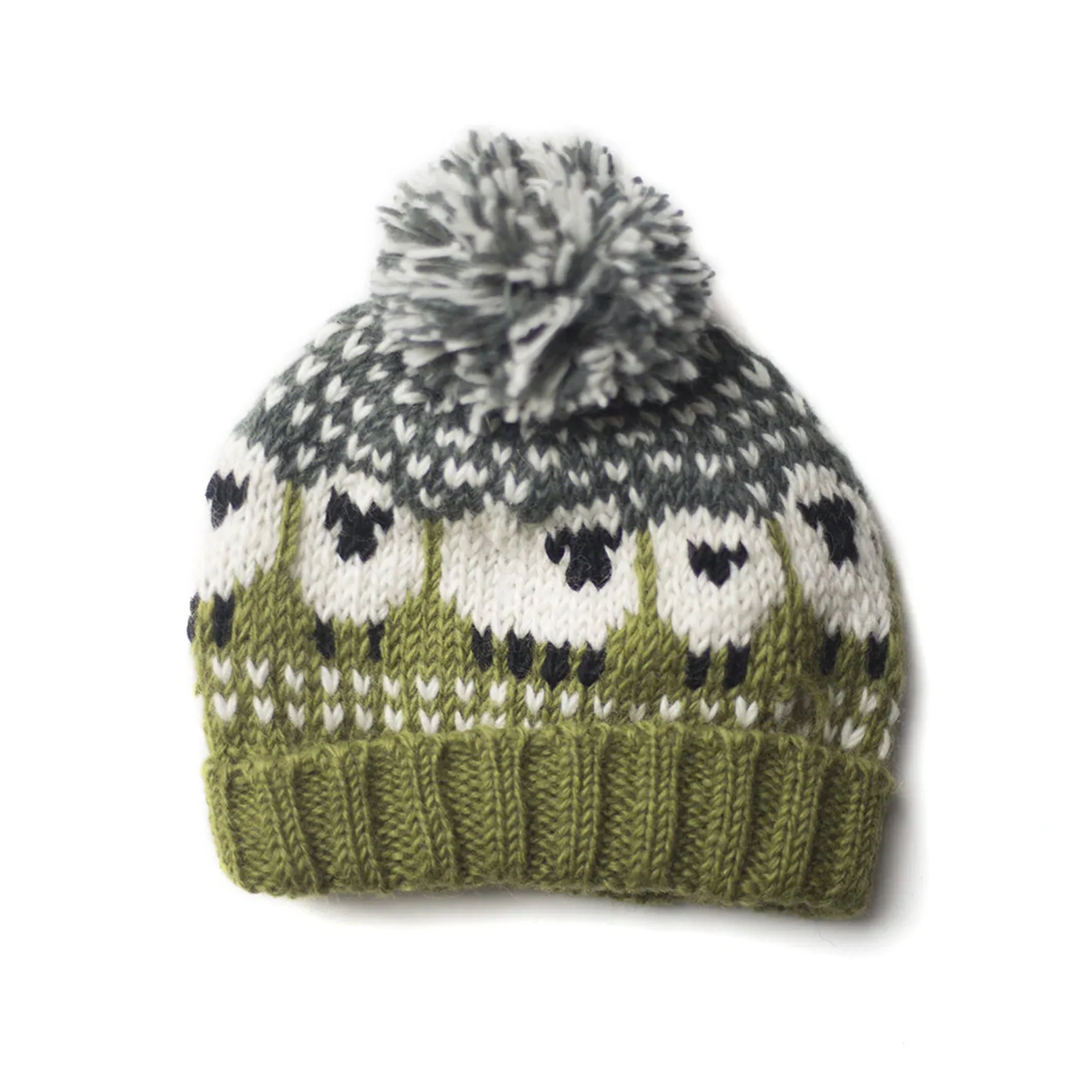 Chunky Sheep Fairtrade Bobble Hat