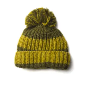 Chunky Stripy Fairtrade Bobble Hat