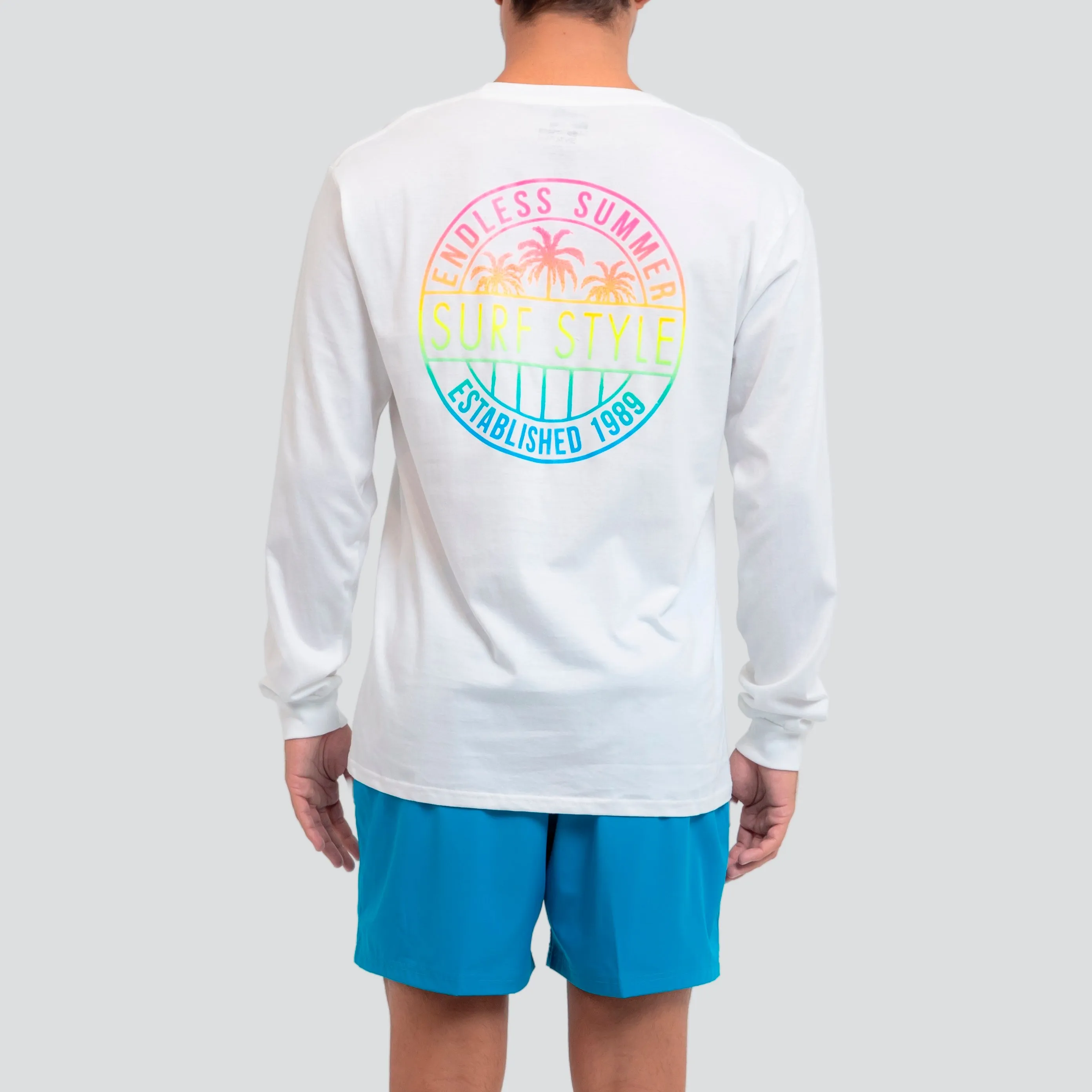 Circle Palm Long Sleeve T-Shirt