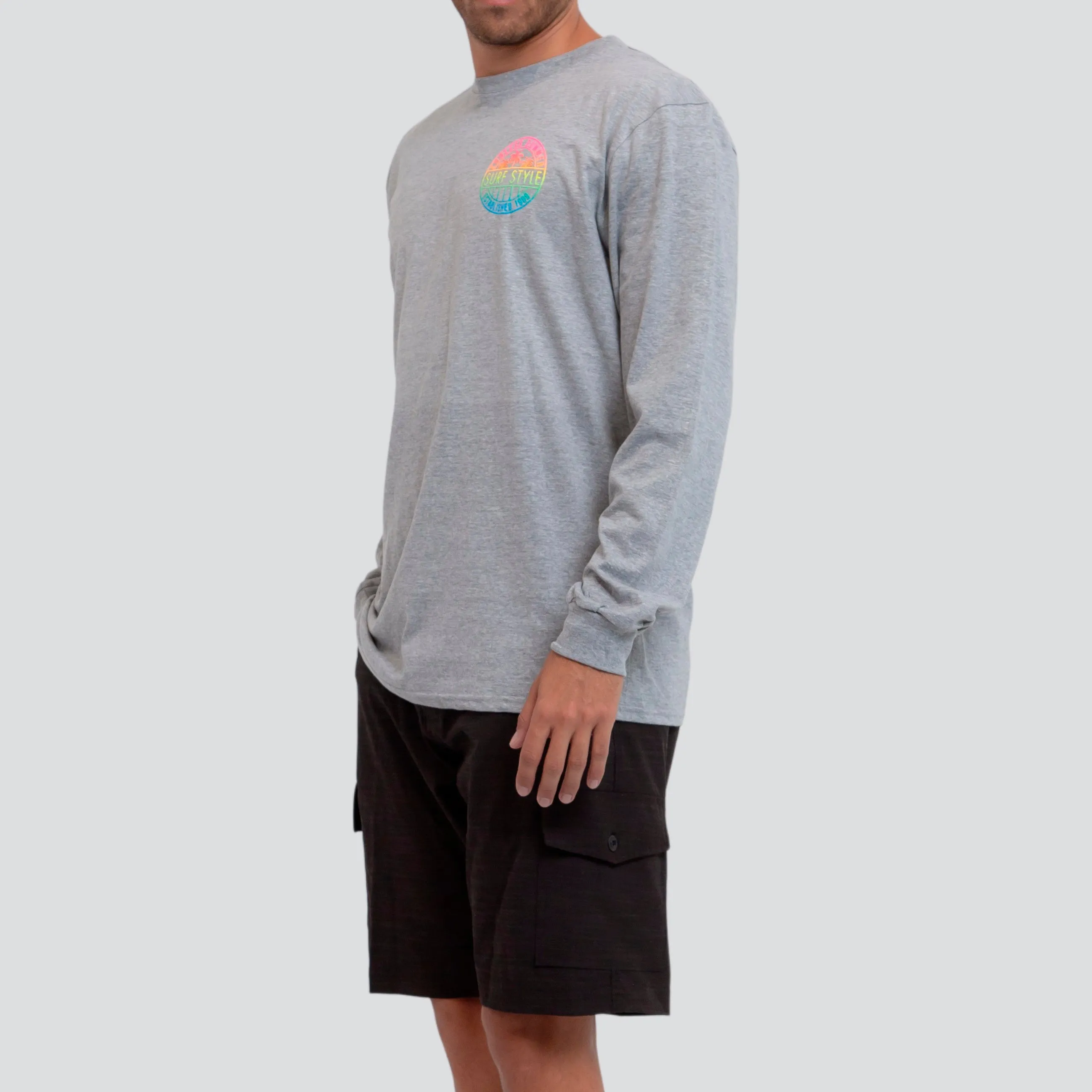 Circle Palm Long Sleeve T-Shirt