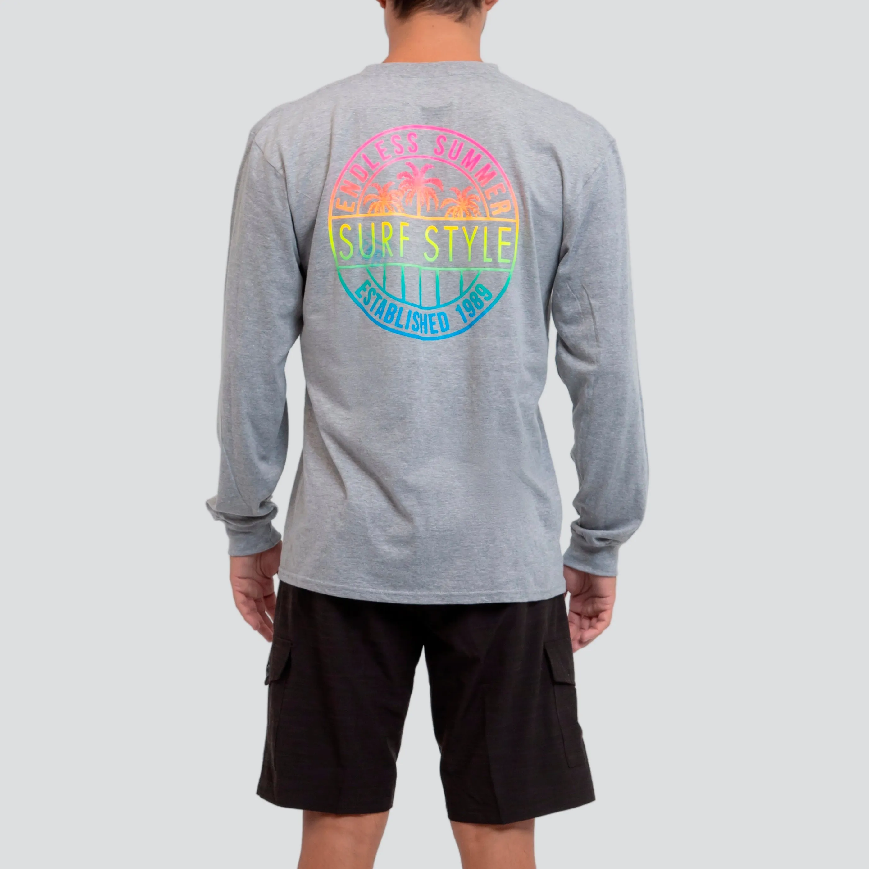 Circle Palm Long Sleeve T-Shirt