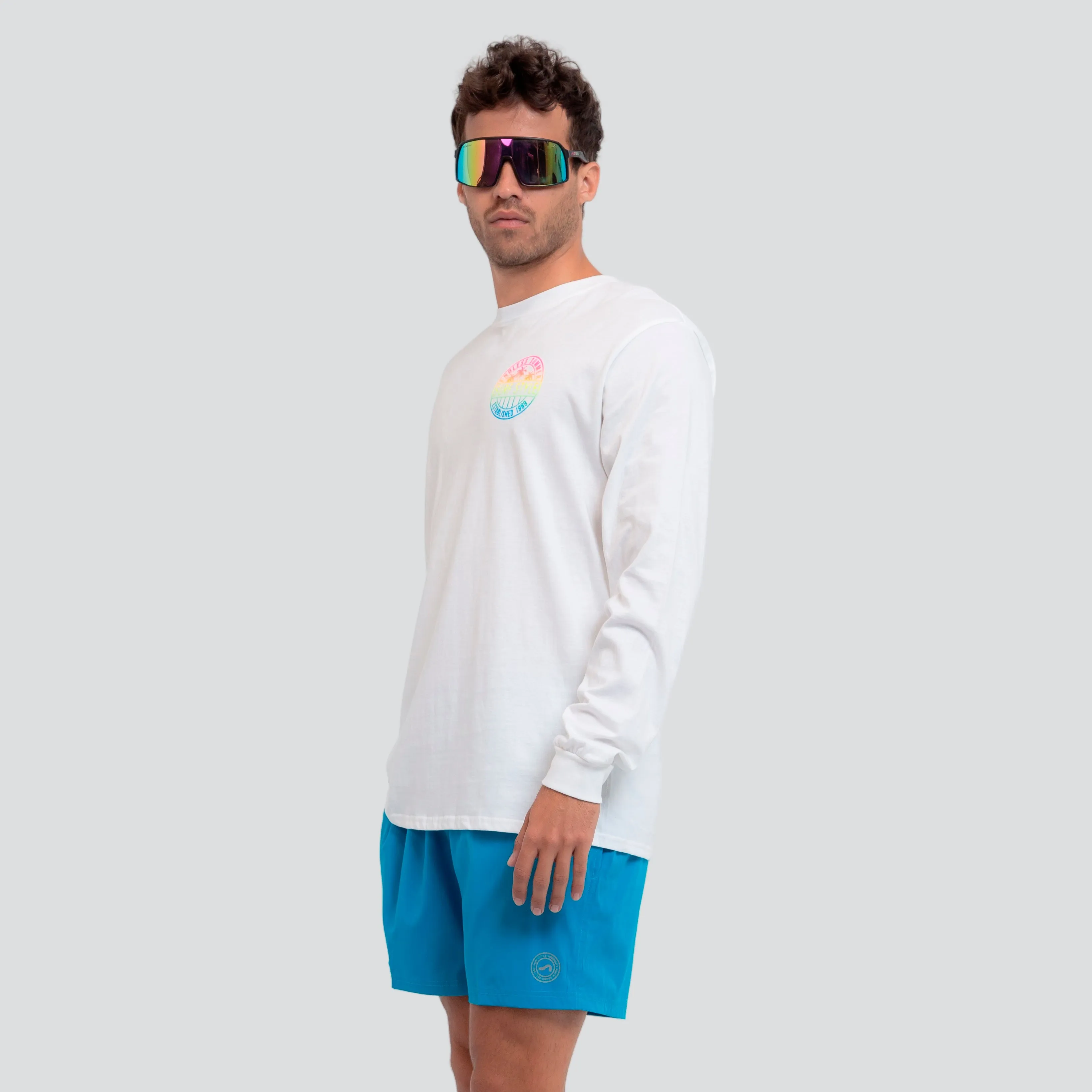 Circle Palm Long Sleeve T-Shirt