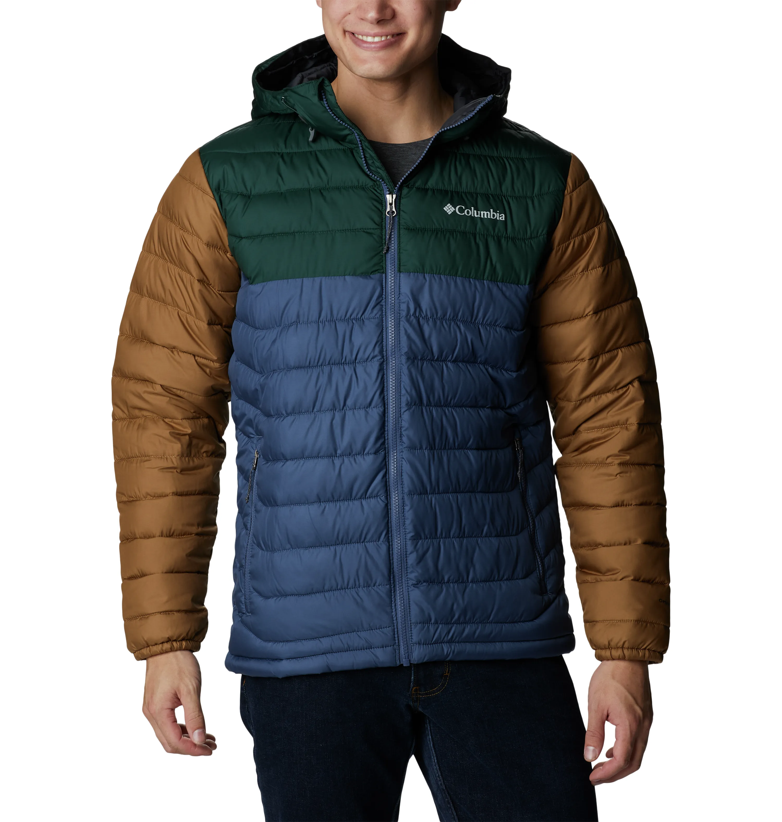 Columbia Mens Powder Lite Hooded Gilet