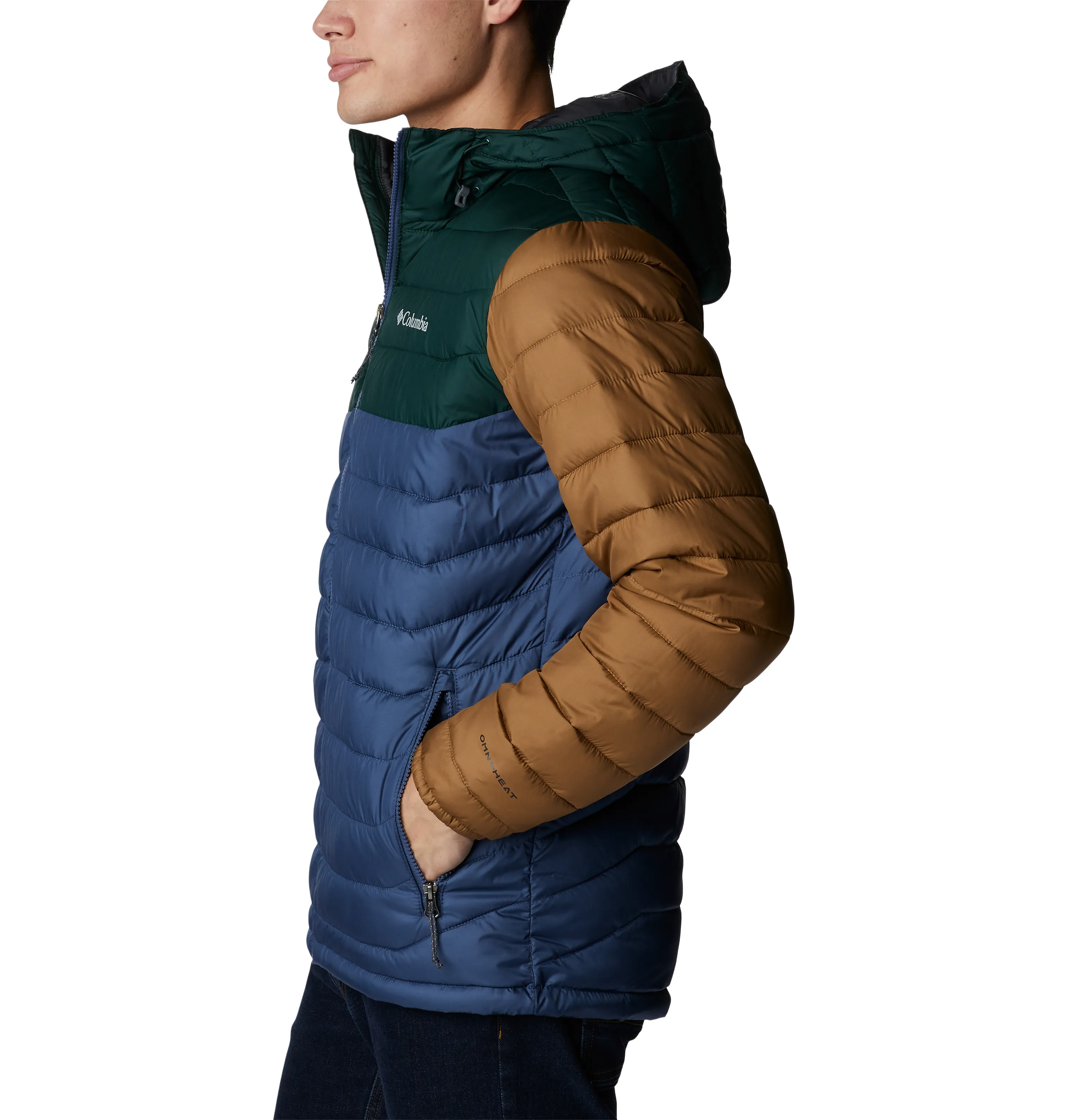 Columbia Mens Powder Lite Hooded Gilet