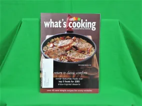 Cook Books - Kraft Kitchens "What's Cooking" - 2005 - Winter Issue