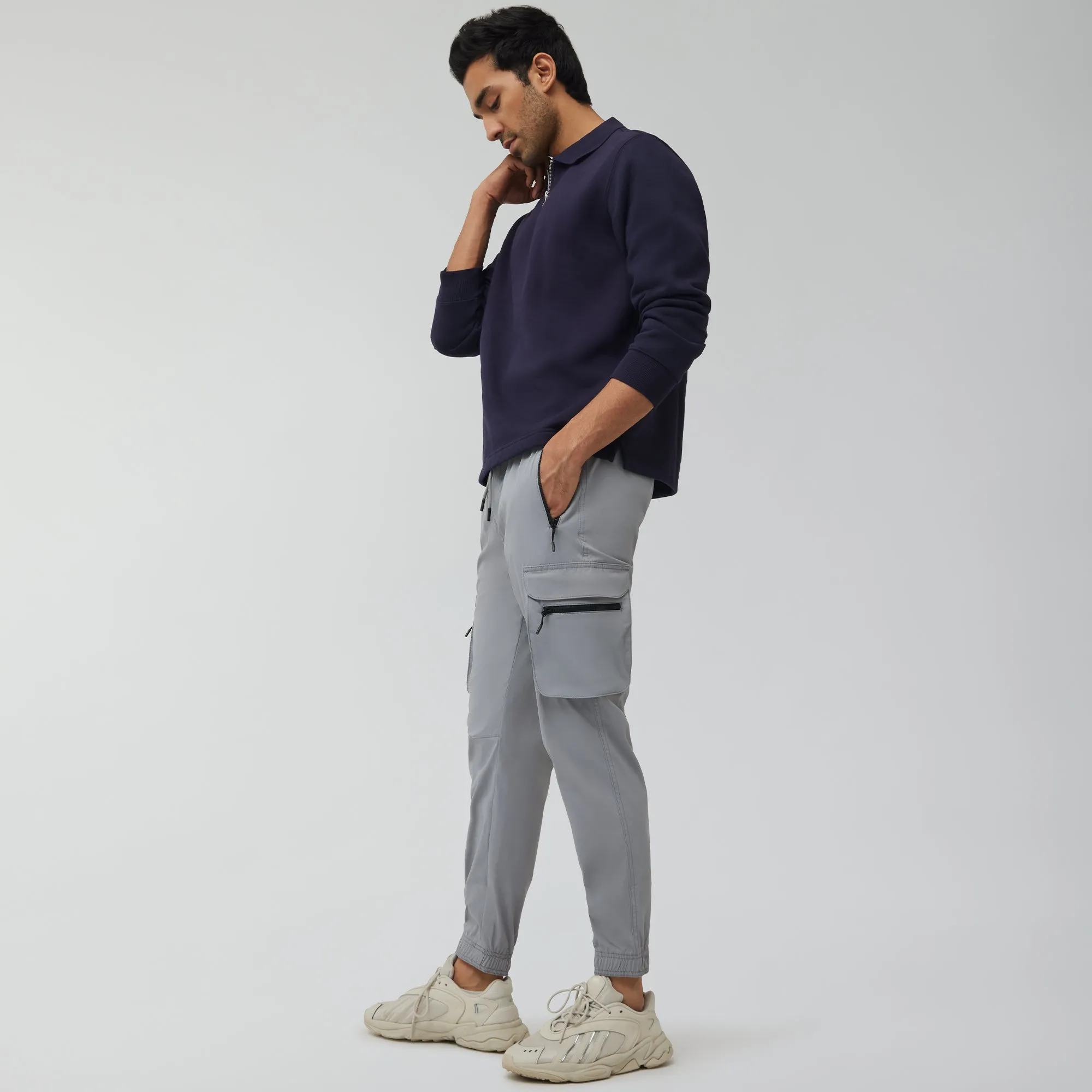 Cross_Sell Moveo Cargo Joggers Ash Grey