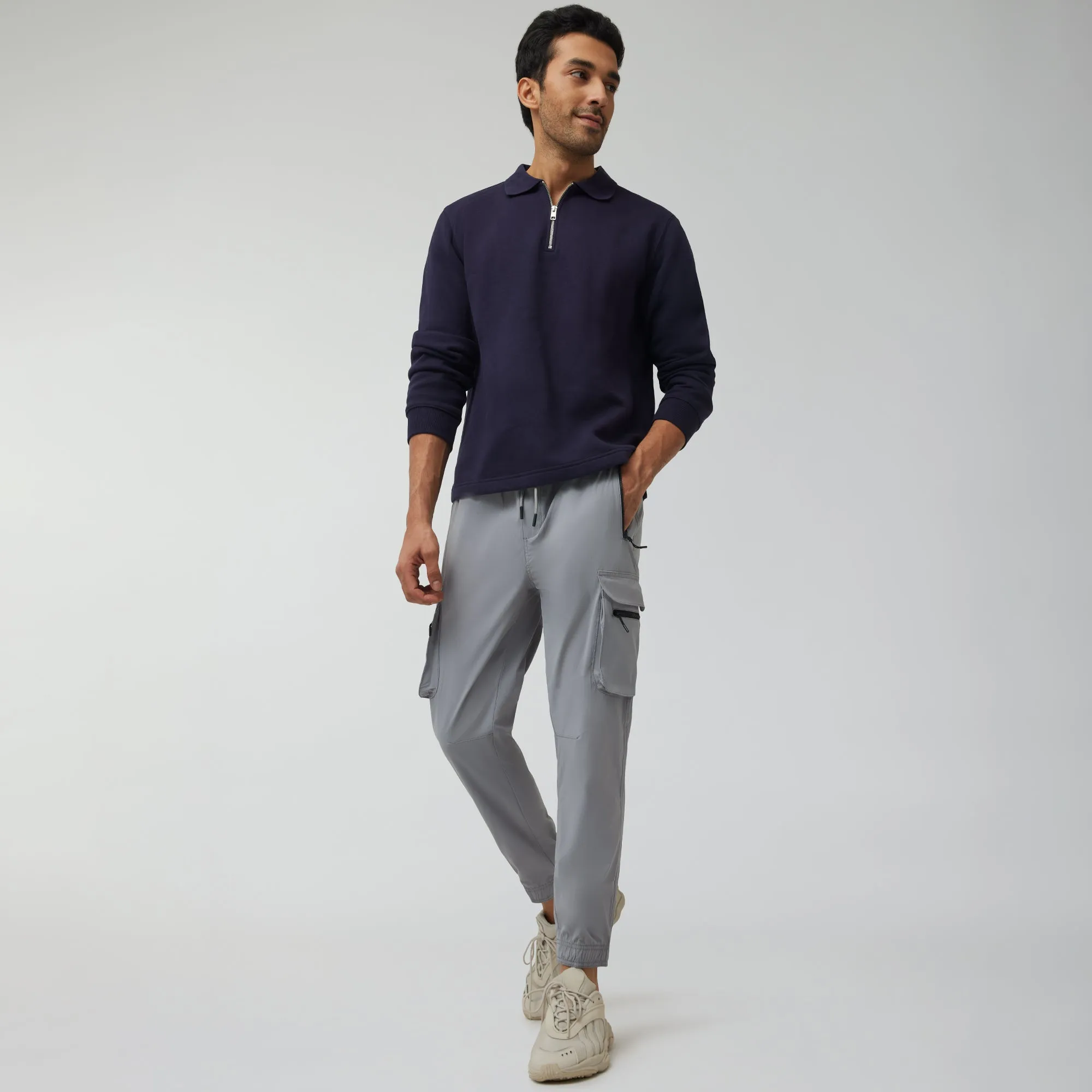 Cross_Sell Moveo Cargo Joggers Ash Grey