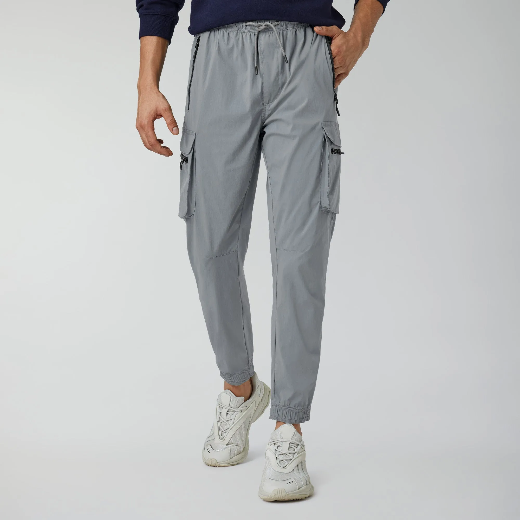 Cross_Sell Moveo Cargo Joggers Ash Grey