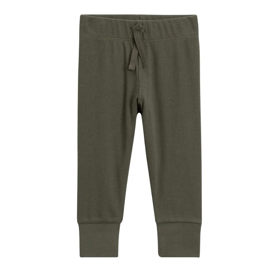 Cypress Ribbed Joggers - Colored Organics