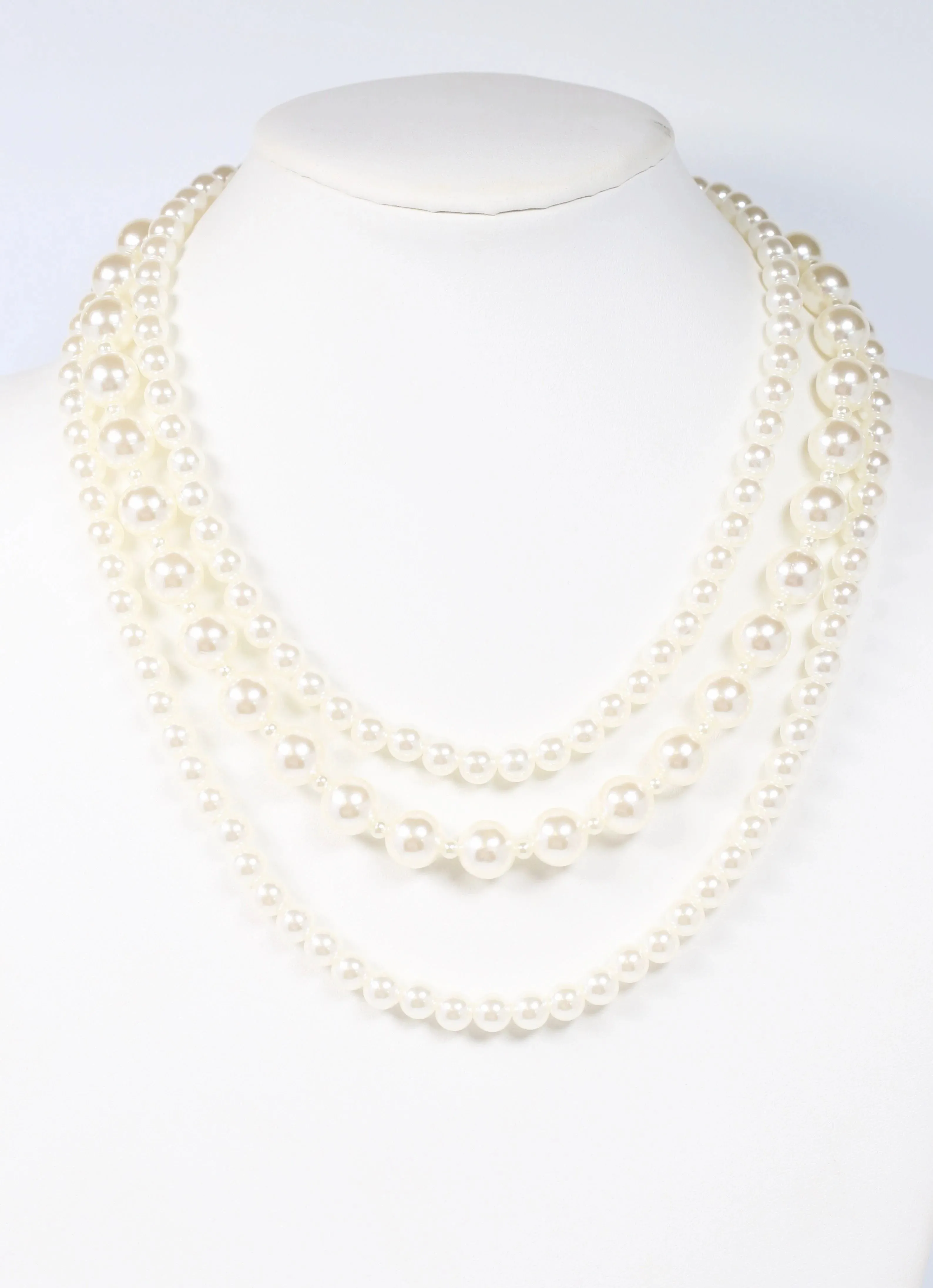 DeGeneres Layered Pearl Necklace