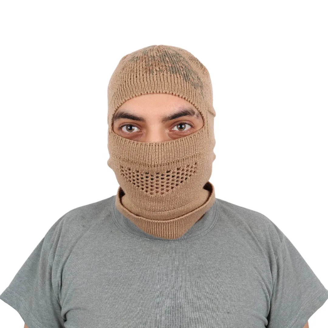 Deserton Camouflage Knitted Balaclava Beanie (Ski Mask)