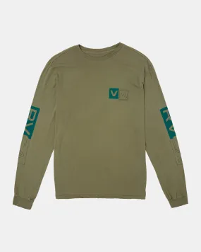 Divides Long Sleeve Tee - Aloe