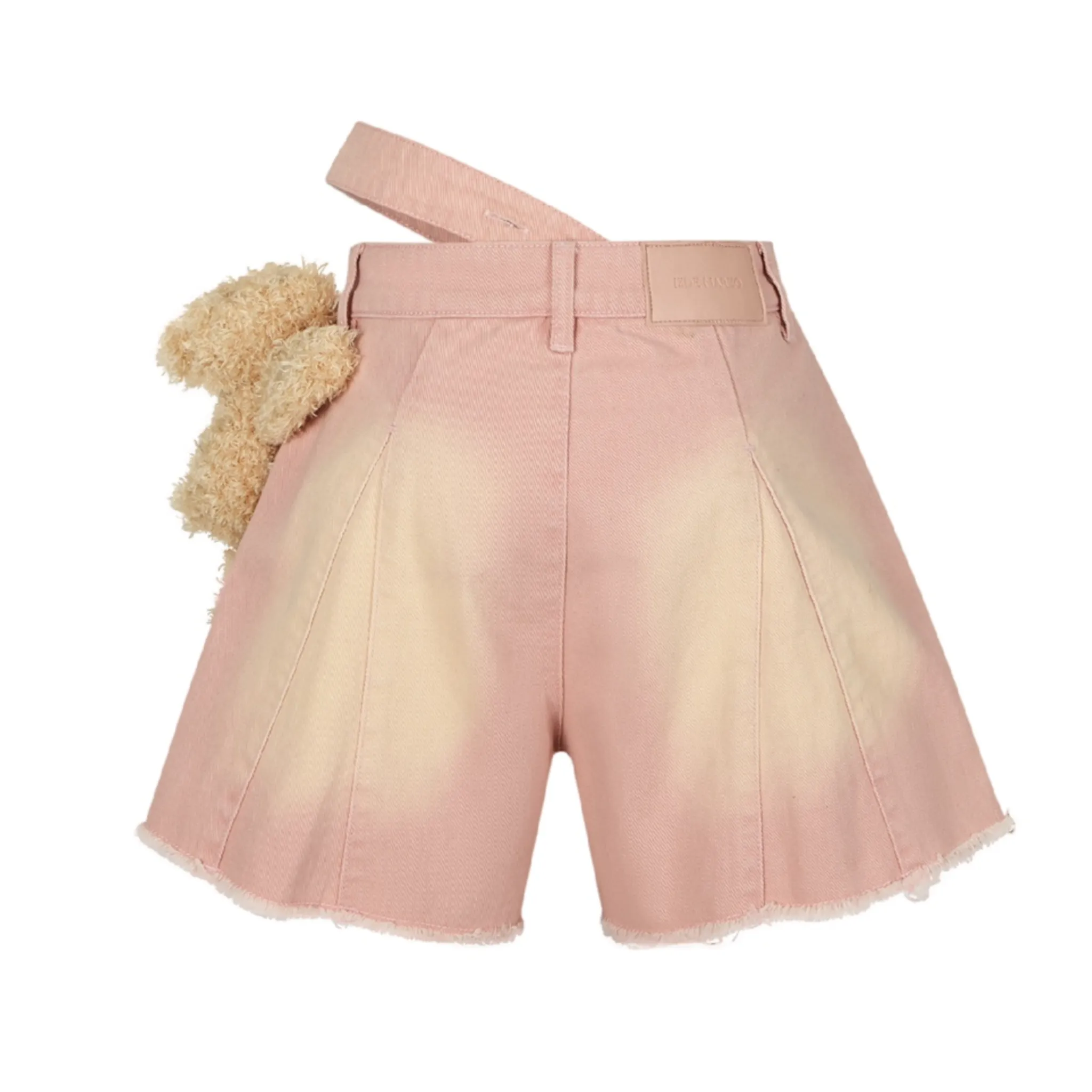 Doozoo Washed Shorts in Pink