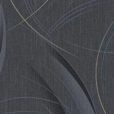 Erismann Fashion For Walls Dark Grey Circles Wallpaper - 10218-15