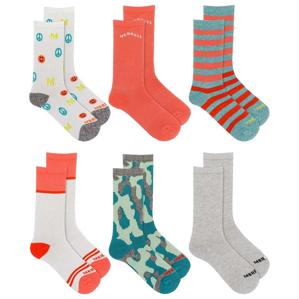 Everyday Crew Sock 6 Pack Kid's