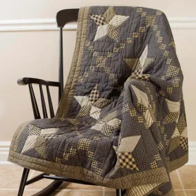 Farmhouse Star Quilted Throw