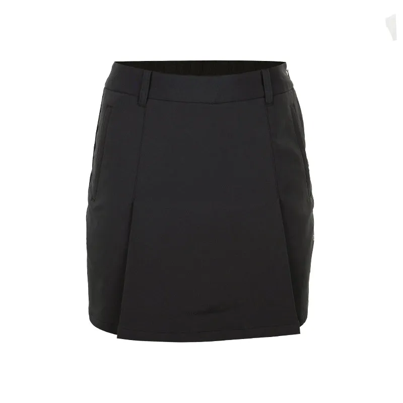 FOOTJOY JP Solid Pleated Skirt (Black)